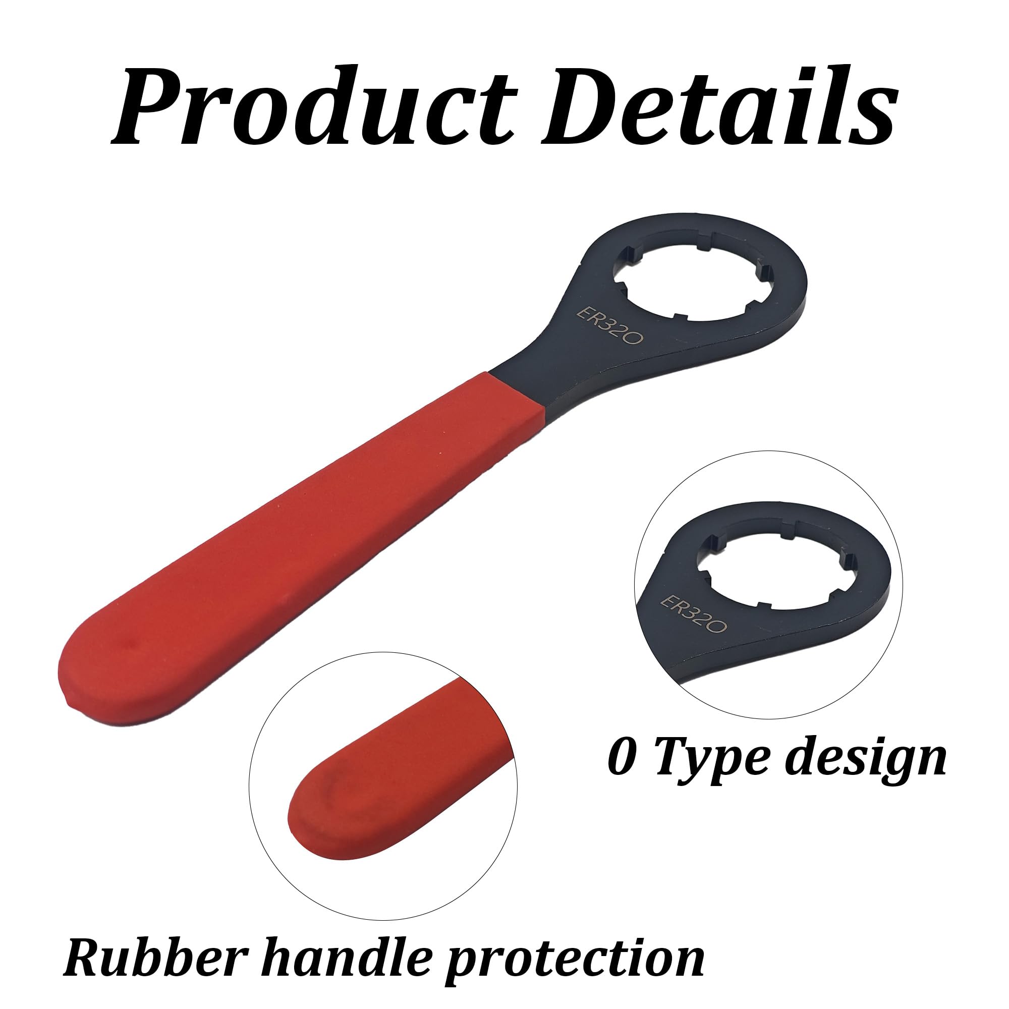 O-Type Collet Chuck Wrench - Precision Machining Tool -4