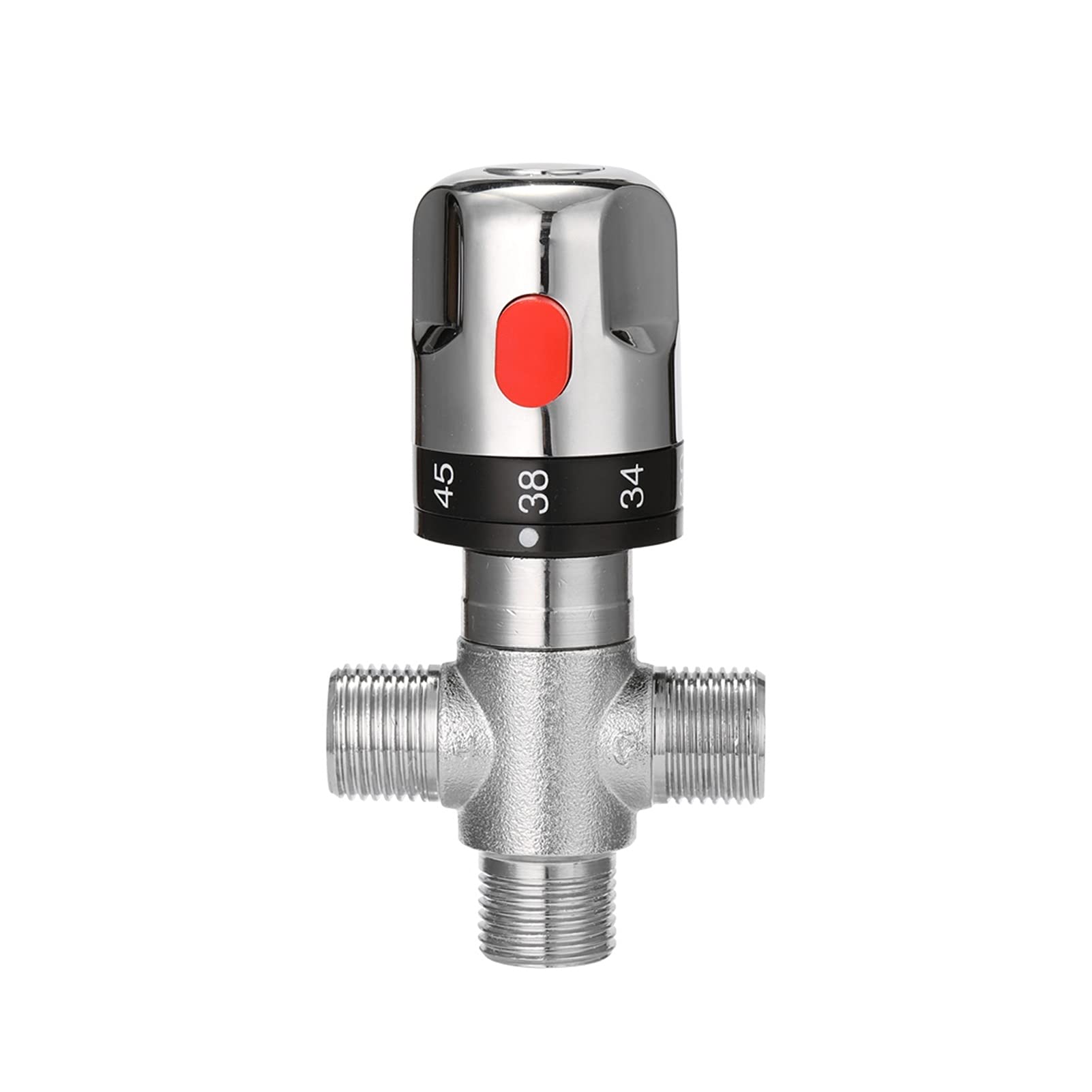 YANGQI yaoqijie 1pc Tubo d'ottone valvola di mescolanza termostatica costante Temperatura dell'Acqua del Rubinetto valvola termostatica Bagno Cucina Tap Valve Lasting (Color : Type A)