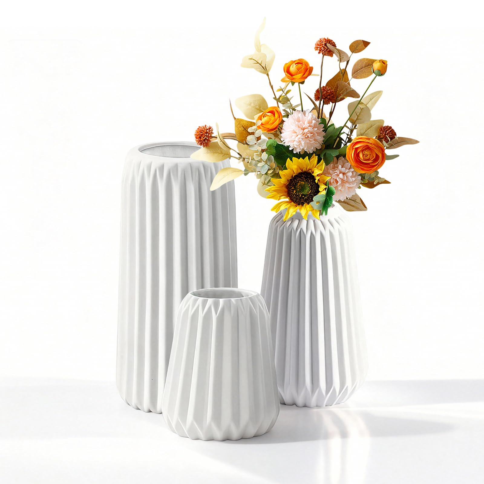 Vase en céramique blanche : le coffret idéal pour offrir un style bohème unique