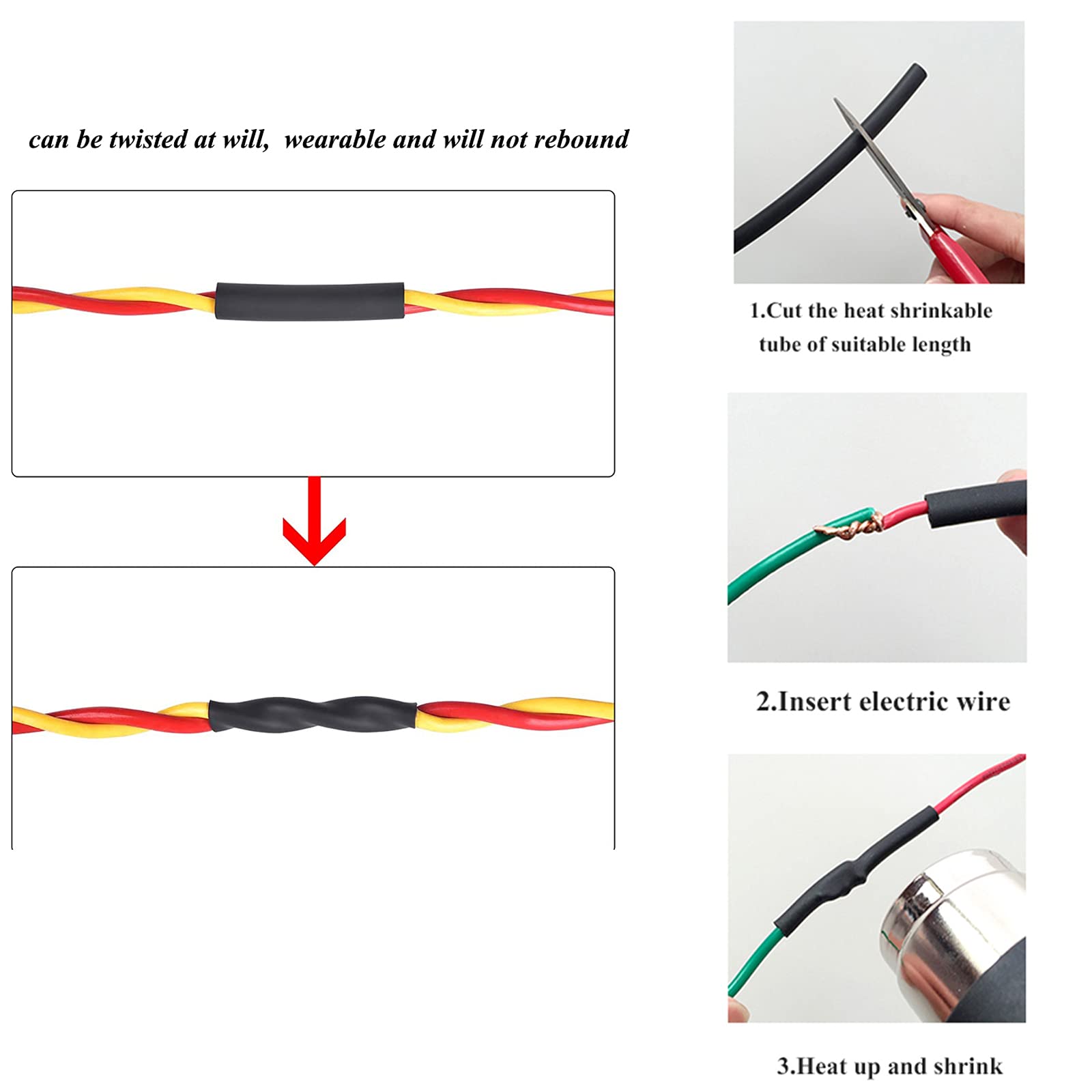 Isolamento Cavi Elettrici Tubo Termoretraibile A Doppia Parete Con - Foto 10