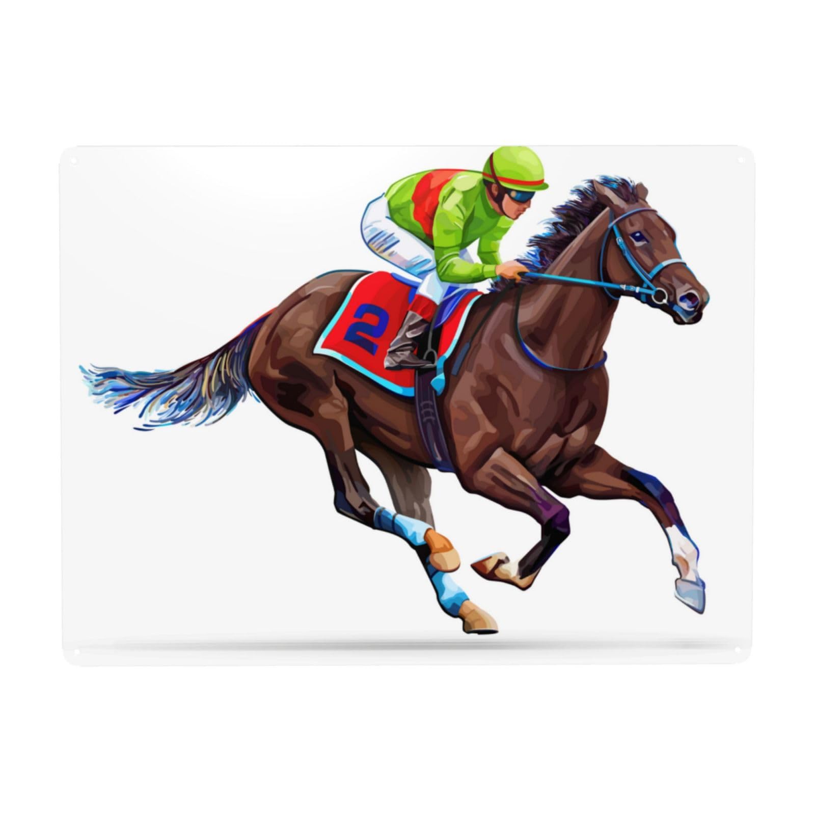 アンティーク　メタル　サイン　プレート　看板　競馬　馬　ブリキ　アメリカ　レア Amazon.co.jp: うま 馬柄 馬術 競馬 ブリキ看板 メタルプレート