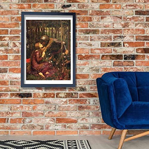 La Belle Dame sans Merci poster John William Waterhouse XL decoration grand mur nu