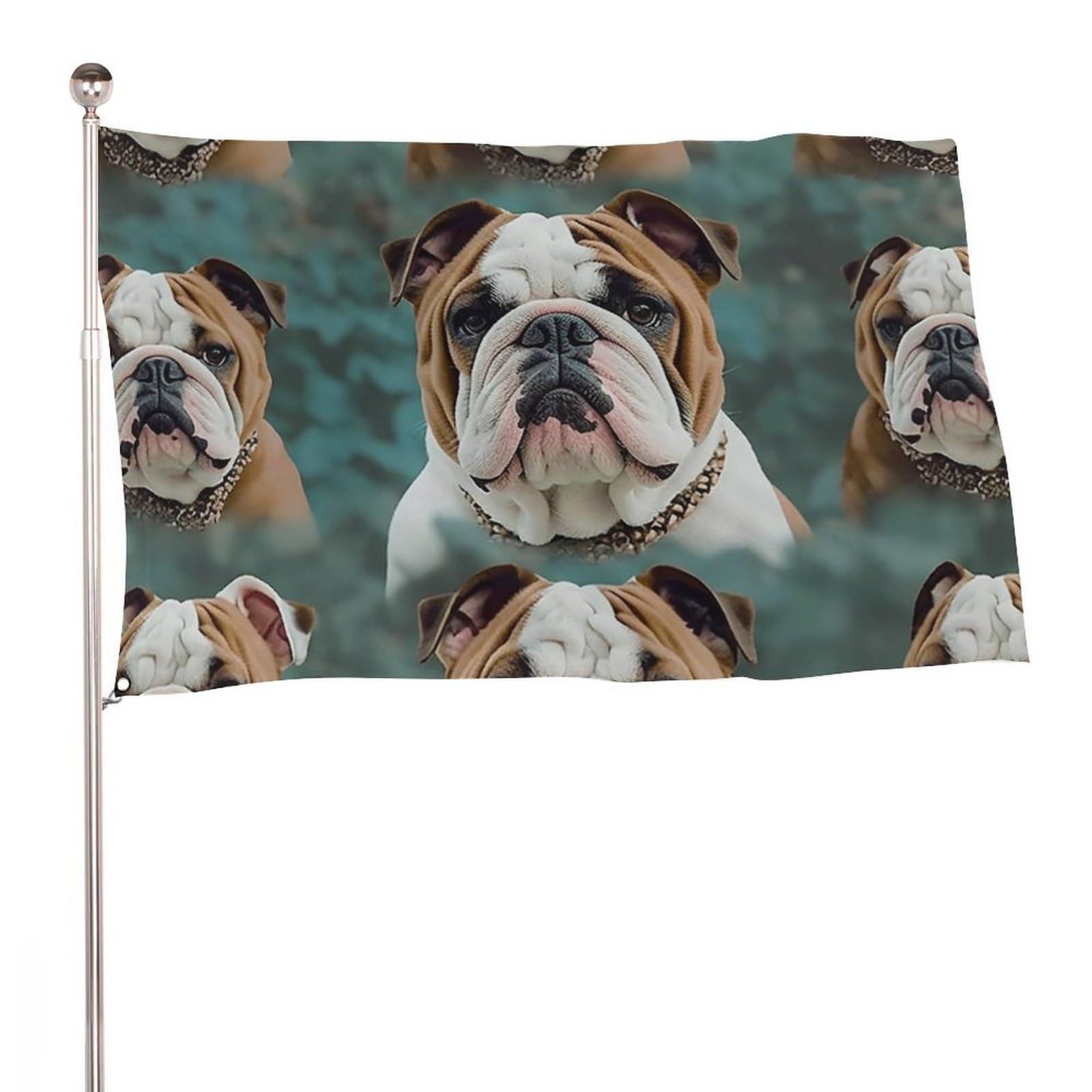 Drapeau bouledogue anglais double face haute résistance cour - 8