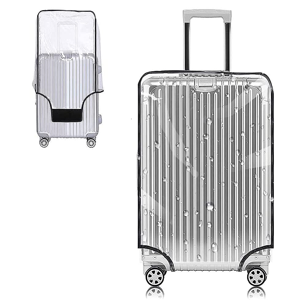 Buy Clear PVC Suitcase Cover Protectors 24 28 30 Inch Luggage Cover for