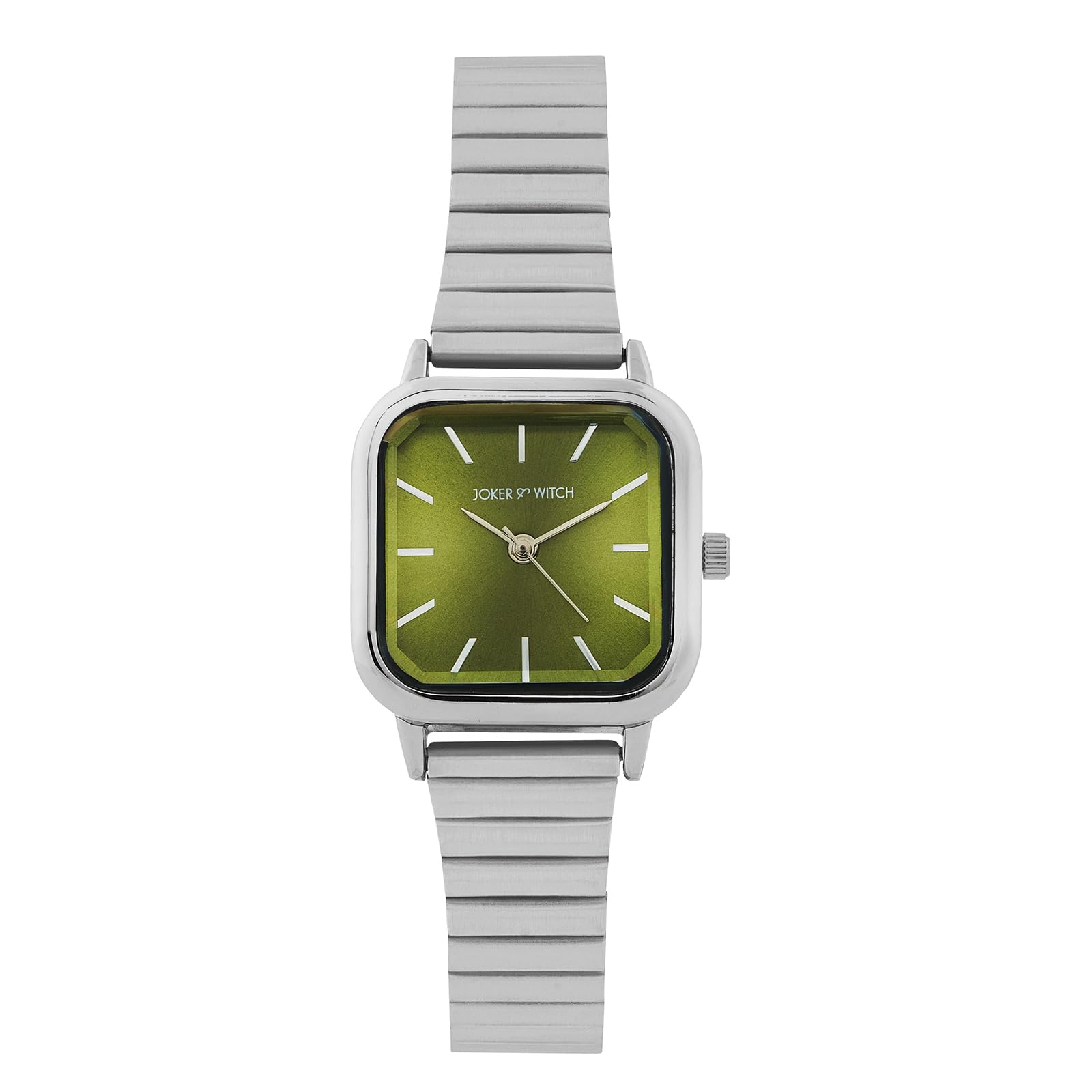 joker & witch Vespera Green Dial 14mm Silver Stainless Steel Watch for Women-picture-17