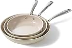 Redchef Nonstick Frying Pans Set, Ceramic Pan Skillet, Non Toxic Pans for Cooking, 8