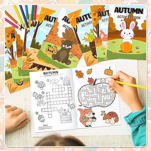 24 PCS Autumn Activity Books for Kids - image 4