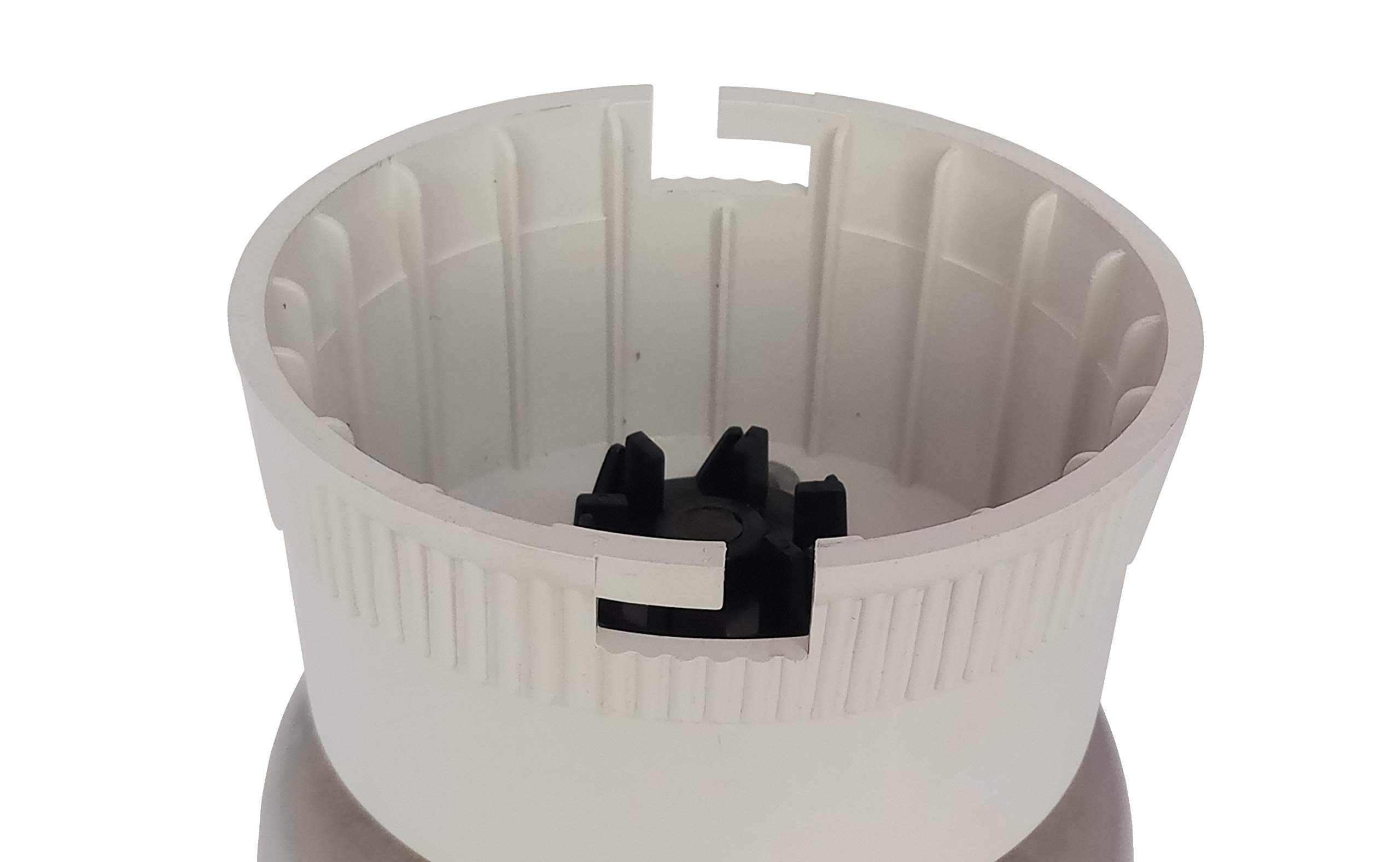 Juicer Mixer Grinder Dry Jar for "Bajaj/Pigeon/Kenstar/Maharaja/Usha/Orient/Inalsa/Singer/Rico" with 6TEETH Coupler || JMG Jar Replacement Parts & Accessories (Steel) (1000 ml) — Amazon image 3