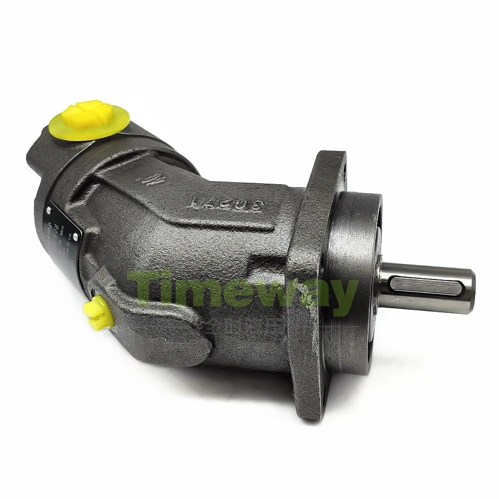 Fixed Bent Axis Axial Piston Pump A2FO12/61R-PPB06 Rexroth 12cc/rev 400bar Rated 450bar Peak CW Clockwise Rotation SAE Flat Key Flange Side Port Fit Mini Drilling Rig Aerial Work Platform