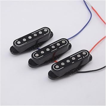 1 Set 3 Pcs Single Arnico Pickup Guitar Pickup for Electric Guitars Color Burns 1 Set