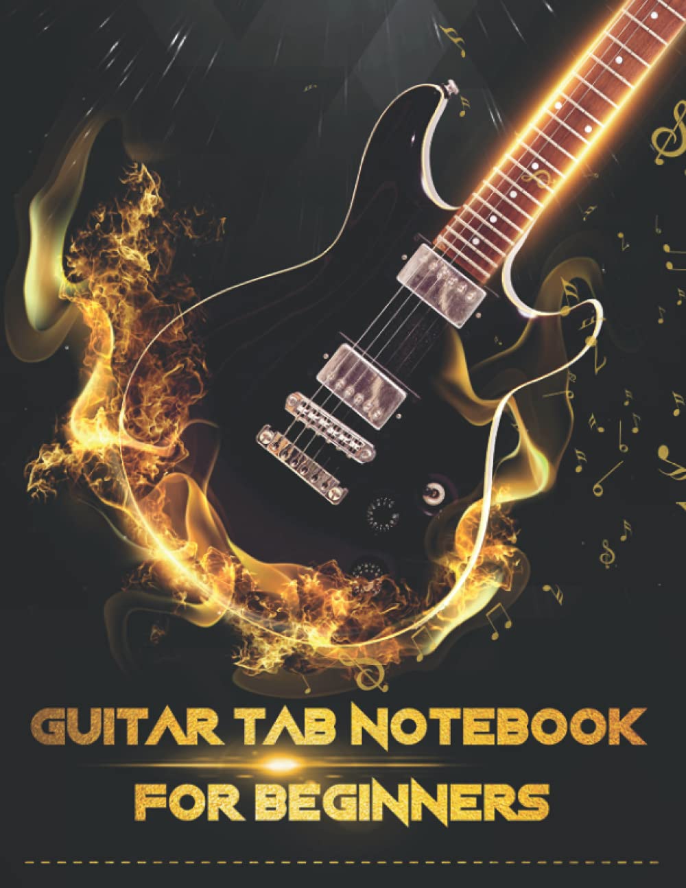 guitar tab notebook for beginners: Manuscript Paper