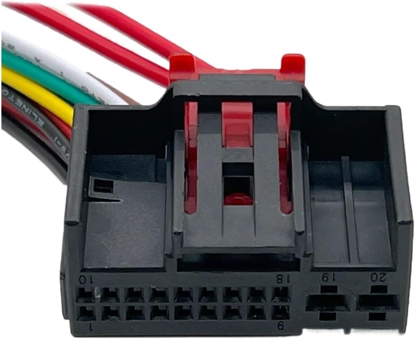 1 Set 20 Pin Car 1K0971975 Air Conditioning Controller Electrical Cable Connectors Wire Harness 1-1394805-1 1-1394803-1(10 Sets)