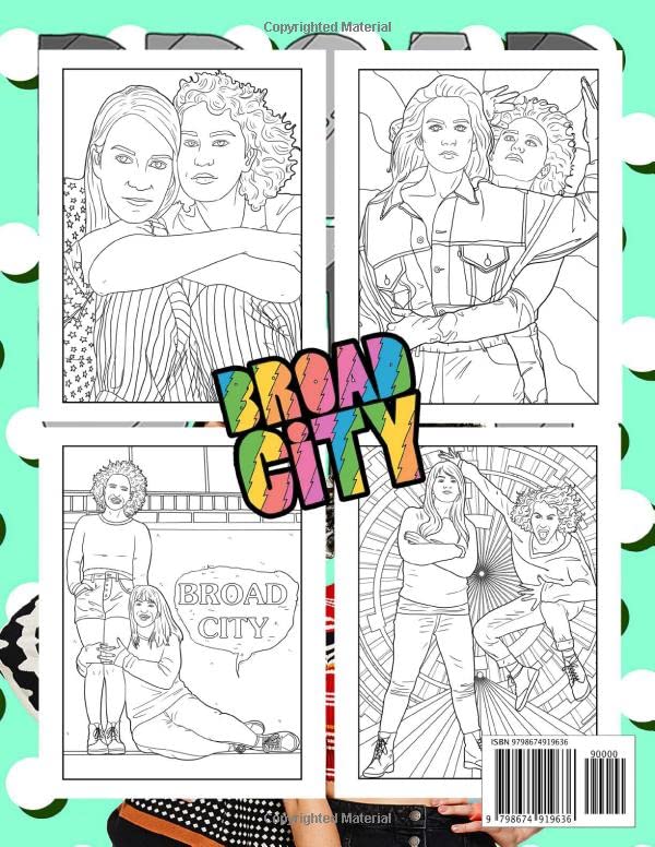 Broad City Coloring Book: A Fantastic Gift Idea For Comedy Lover - Dozens Of Broad City For Kids And Adults To Enjoy Coloring, Step Into A Relaxing, Exciting Realm image 2