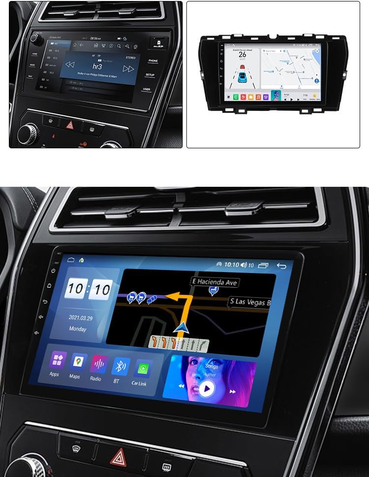 Android 15.0 Car Stereo Replacement for Tivoli 2019-2021 Radio GPS Sat Navigation 9'' Touchscreen DVD Multimedia Video Player FM BT Receiver with Android Auto Carplay,Y200s~2/64gb image 2