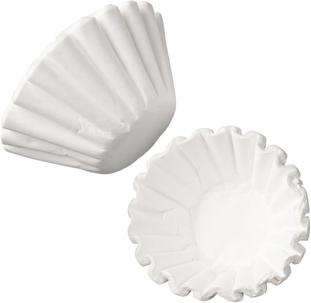 Deli Supplies 200 x Coffee Filter Papers to fit Bravilor Bonamat, Buffalo, Bunn, Technovorm, Kona, Marco and Other Similar Commercial Filter Coffee Machines.