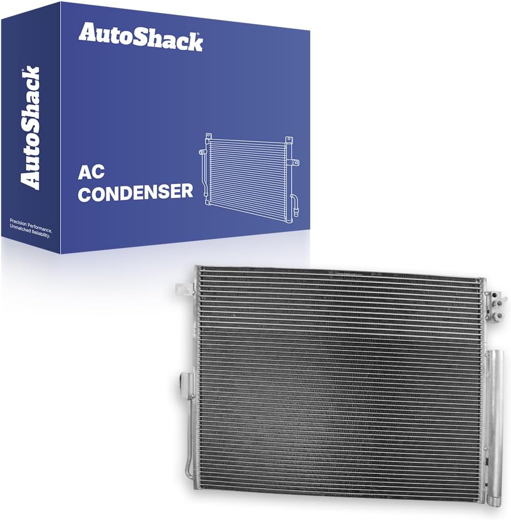 AutoShack Air Conditioning A/C Condenser Replacement for 2011-2025 Dodge Durango 2010-2022 Jeep Grand Cherokee 2022 Jeep Grand Cherokee WK 1-PC