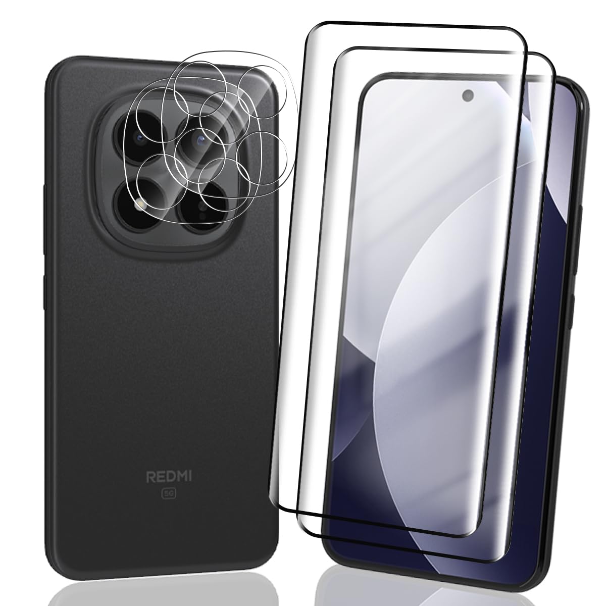 Rniidaaz 4 Stück Schutzfolie, Selbstheilende Weich TPU Displayschutz Anti-Kratzen, Unzerbrechlich Anti-Bläschen Sensitive Touch HD folie