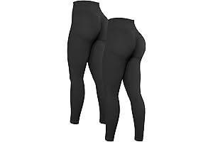 The Perfect Workout Leggings: Tsutsuya's 2-Piece High-Waisted Butt-Lifting Leggings