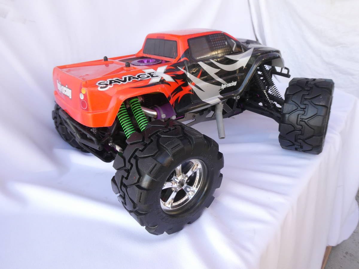 hpiサベージ 盆サベ エンジンレスメカレス ジャンク扱いサベージSAVAGE  