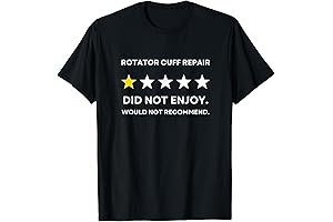 Rotator Cuff Repair Recovery T-Shirt: Get Well and Recover in Comfort