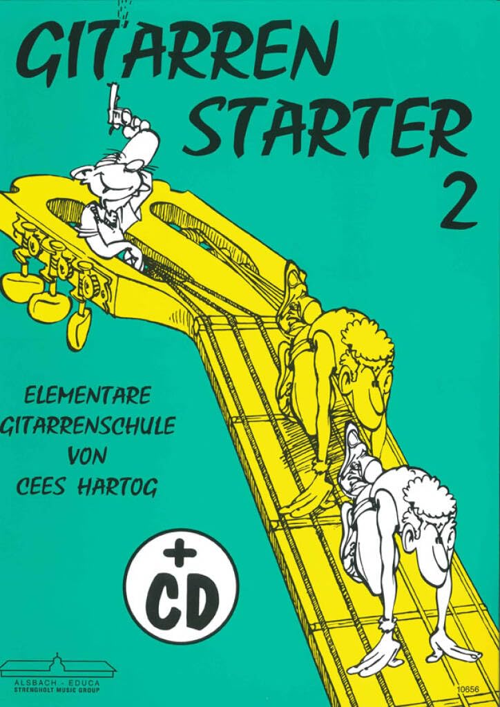Gitarrenstarter Band 1 + 2 mit Audiotracks | Gitarren Starter | Elementare Gitarrenschule | Alsbach Educa | ALB10652 + ALB10656 | ISBN 9789043149594 + 9789043146975 | Soundman Gitarrenpleks
