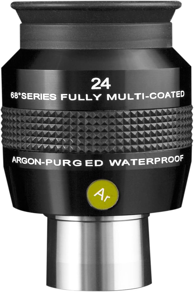 68 Degree 24mm Argon-Purged Waterproof Telescope Eyepiece