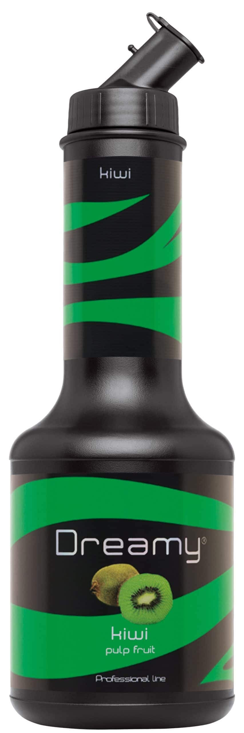 Dreamy Kiwi Pulp 95cl cocktail syrup, made with fresh kiwi from concentrate, Prepare Cocktails Syrups, Mocktail Syrups, Smoothies, milkshakes