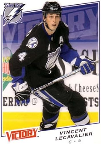 2008-09 Upper Deck Victory Hockey #21 Vincent Lecavalier Tampa Bay Lightning Official NHL Trading Card (Stock Photo Shown, Near Mint or Better
