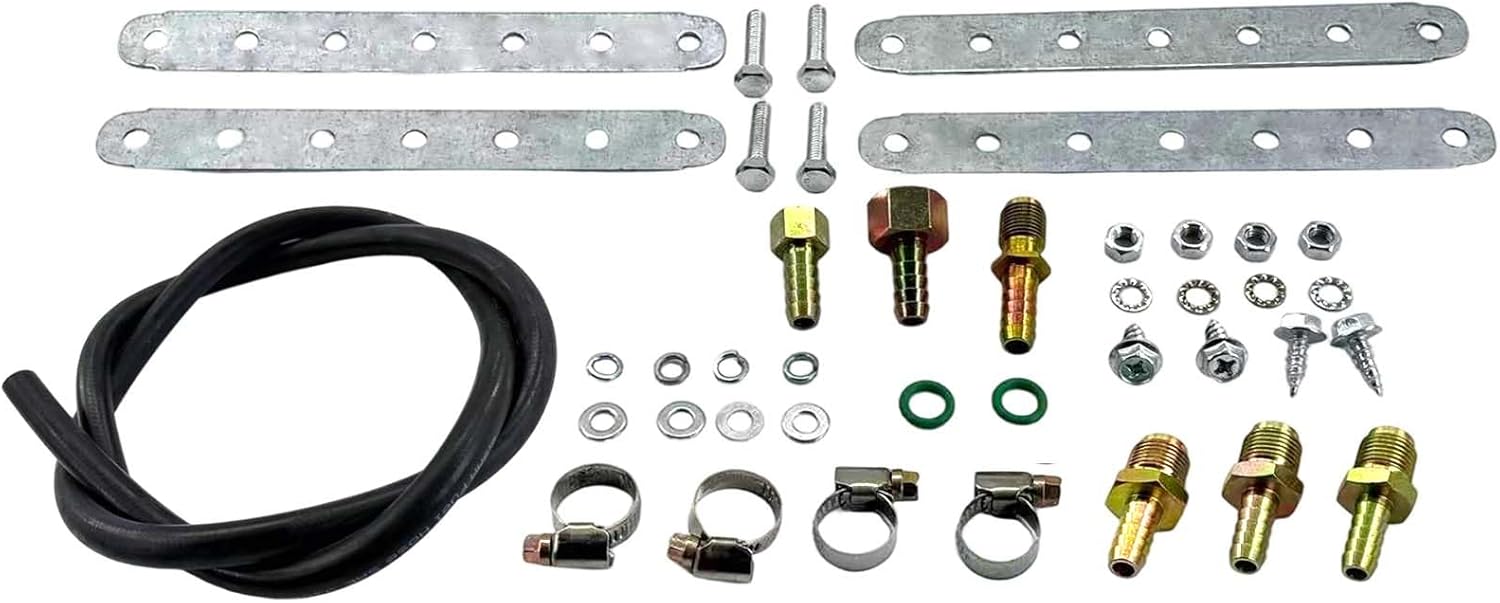 LPD47391 40k Transmission Oil Cooler, Heavy Duty 40,000 GVW Max, Low Pressure Drop, Compatible with Tru-Cool,Includes Mounting Hardware-Ideal for Heavy Vehicles 40,000 GVW transmission cooler