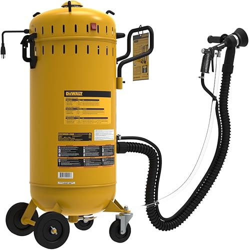 Miniatura 8 de DEWALT BlastVac abrasivo para chorro de arena limpio y portátil, 120V, 5.5 - 6.5 SCFM @ 115PSI (DXCM009-0369)