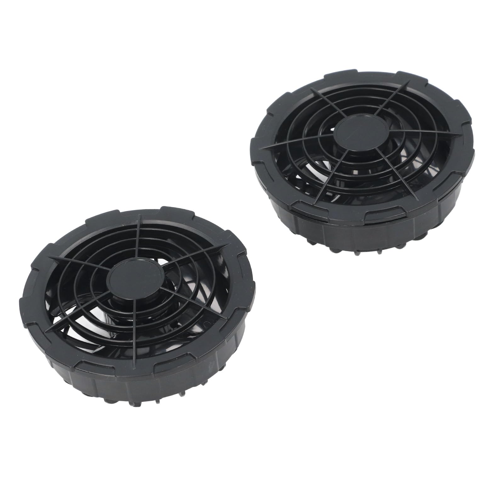 Cooling Vest Fan Brushless Motor Low Noise Air Conditioned Clothes Fan with DC Power Cable 12V for Work Wear