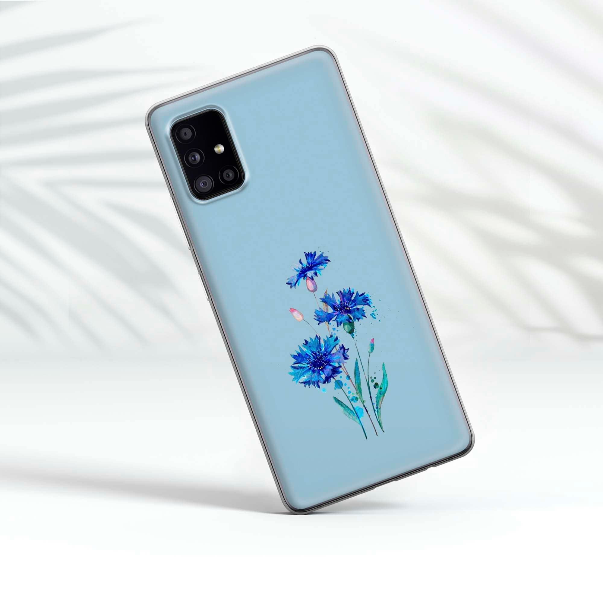 Coque Gel Souple Novago Pour Galaxy S6 - Motif Oiseau Bleu - Protection Incassable