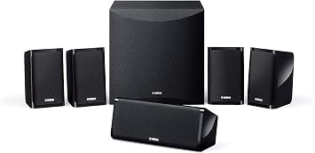 Yamaha Speaker Package NS-P41B 5.1ch Compact Style Black NS-P41B