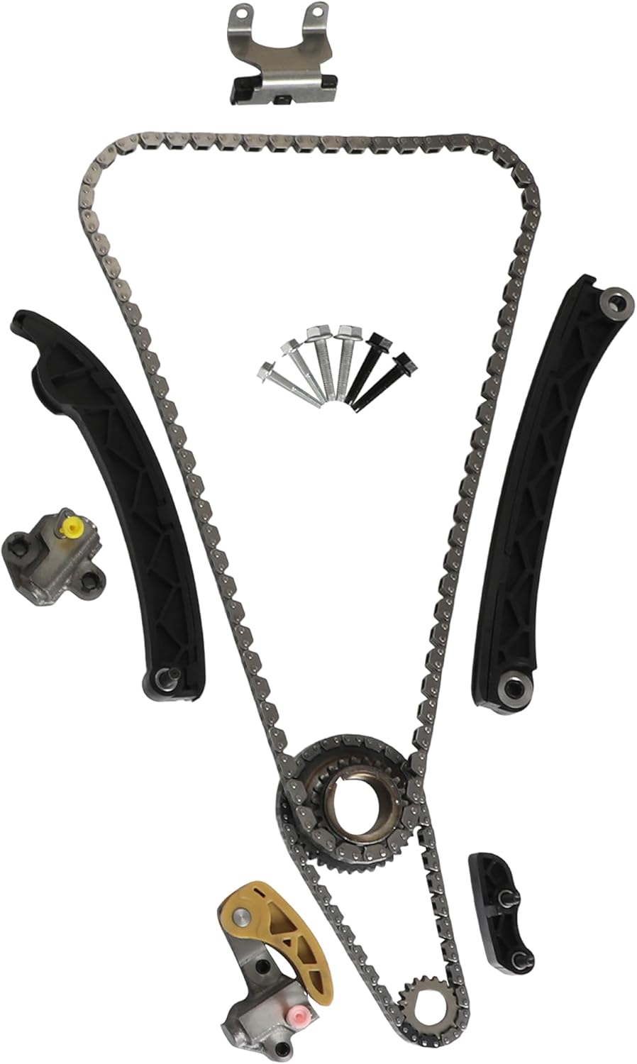 2.5 Timing Chain Kit Head Gasket Set Engine Bearing Fit For GM Chevrolet Malibu Impala Colorado Buick Lacrosse Envision 2.5L 2013-2021 12648979 12627107
