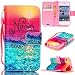 iPhone 4S Case,iPhone 4 Case,JanCalm [Wrist Strap Design][Kickstand] Pattern Premium PU Leather Wallet [Card/Cash Slots] Flip Cover for iPhone 4/4SIncluding-ONE Crystal Pen (Never stop)