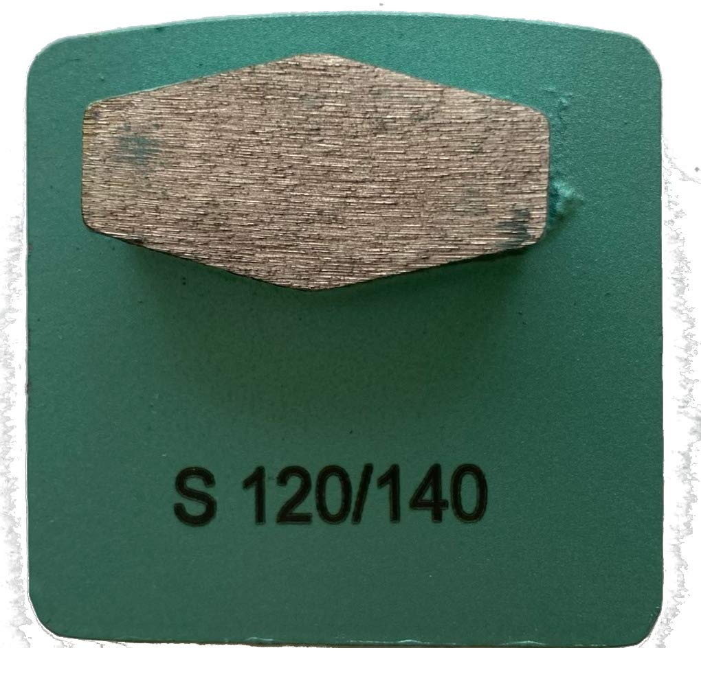 6-Pack  Premium Single Diamond Grinding Discs Grinder Pads Compatible Husqvarna Pg Floor Grinders Concrete Floor Soft Bond 60 80 Grit - View #11
