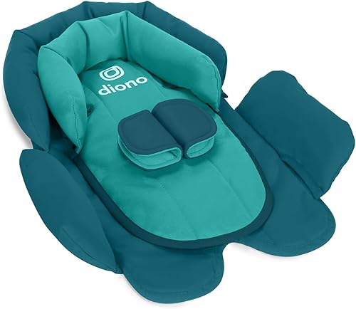 Miniatura 10 de Diono Cuddle Soft - Soporte para la cabeza 2 en 1 con almohadillas para el pecho, color gris/Ártico Gris/Ártico,Blue Surge,Caramelo de algodón