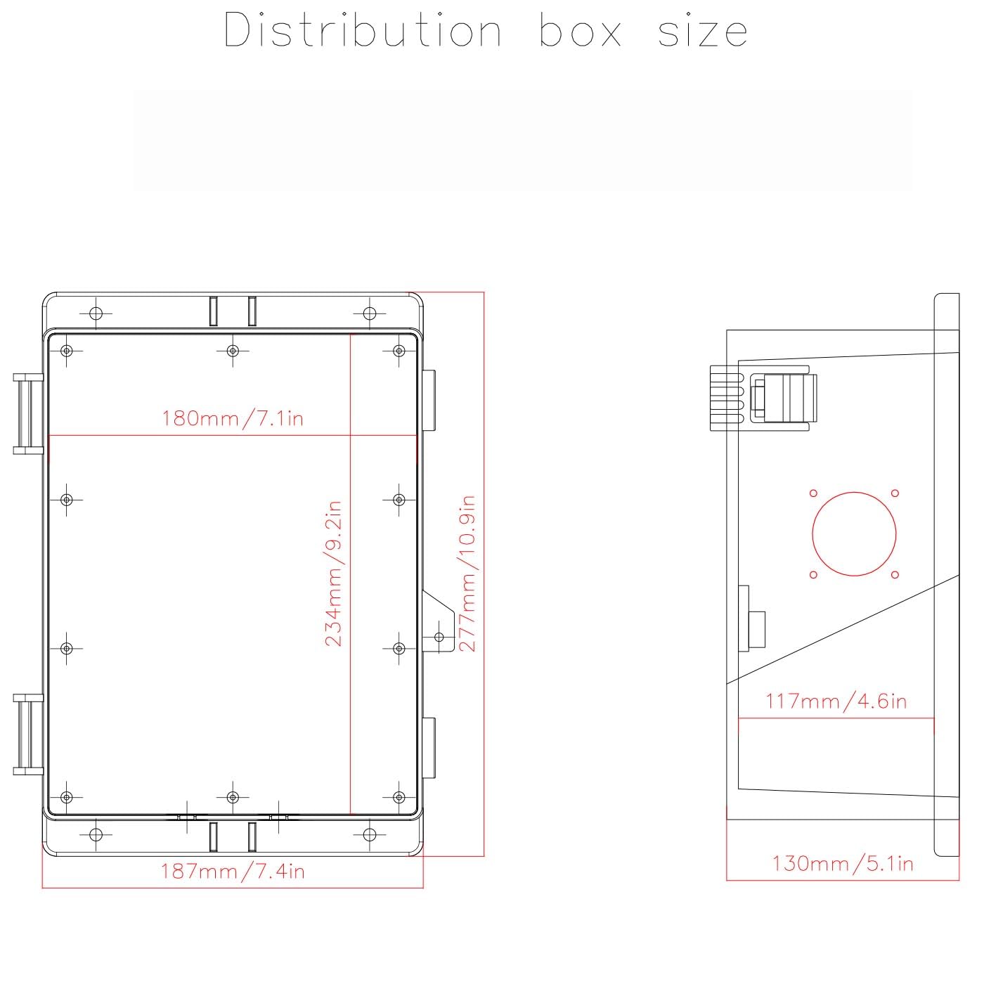 Outdoor Electrical Junction Box - Heat Dissipation -6