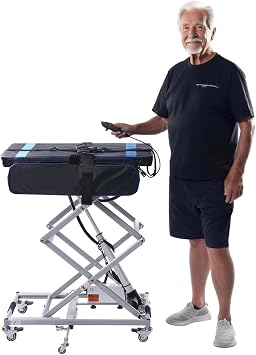 Wheelchair Lift Portable Electric Lift for Wheelchairs and Scooters - Lightweight, Rechargeable & Space-Saving Design