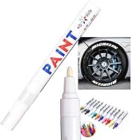 Caneta Reparadora Tira Risco Automóveis Carro Moto Caminhões Pintar e Retocar Pneu Azulejo e Tênis Uso Escolar Marca Texto