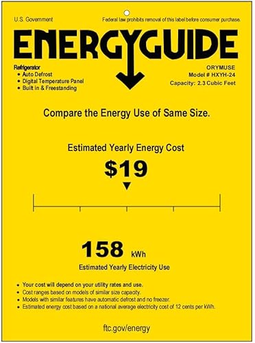Miniatura 105 de Refrigerador de bebidas de 15 pulgadas, refrigerador de bebidas de 130 latas con puerta de vidrio y cerradura, compresor mejorado, bajo ruido
