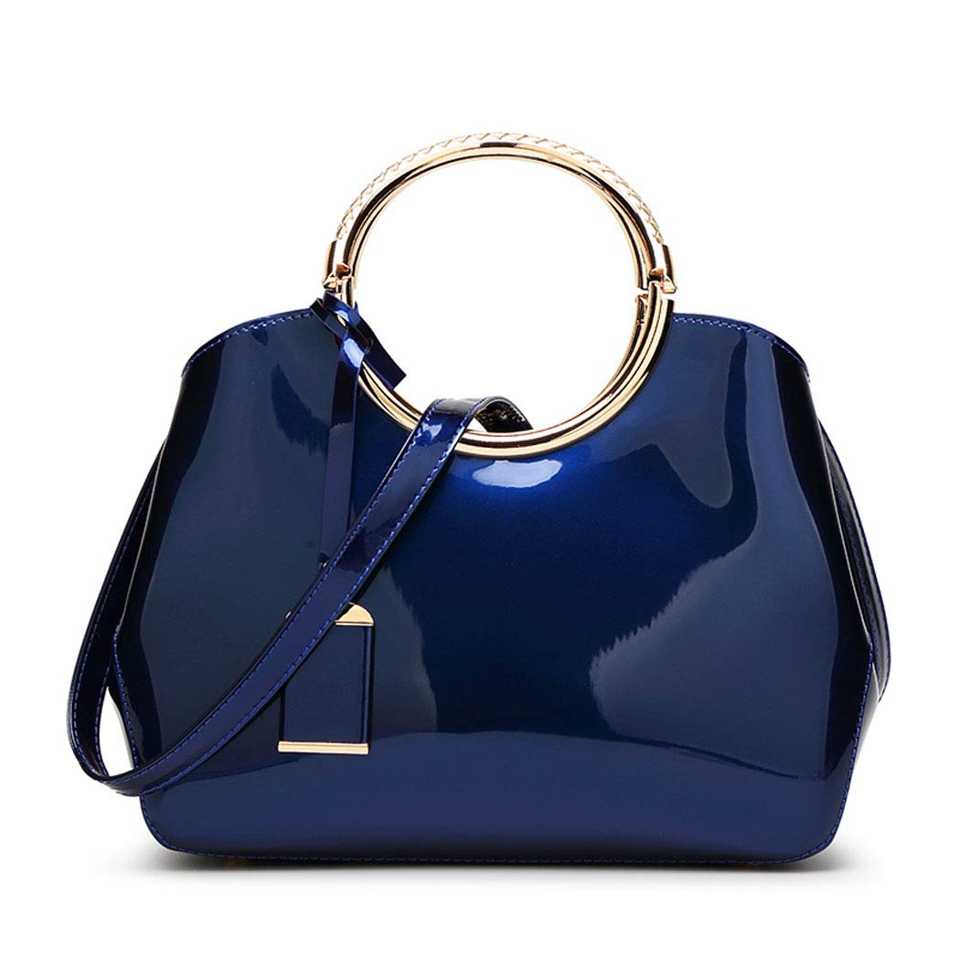 DEERWORD Donna Borse a Mano Borsa a Spalla Elegante Grandi Firmate Marca Tracolla Antifurto PU pelle 5376 1 pz