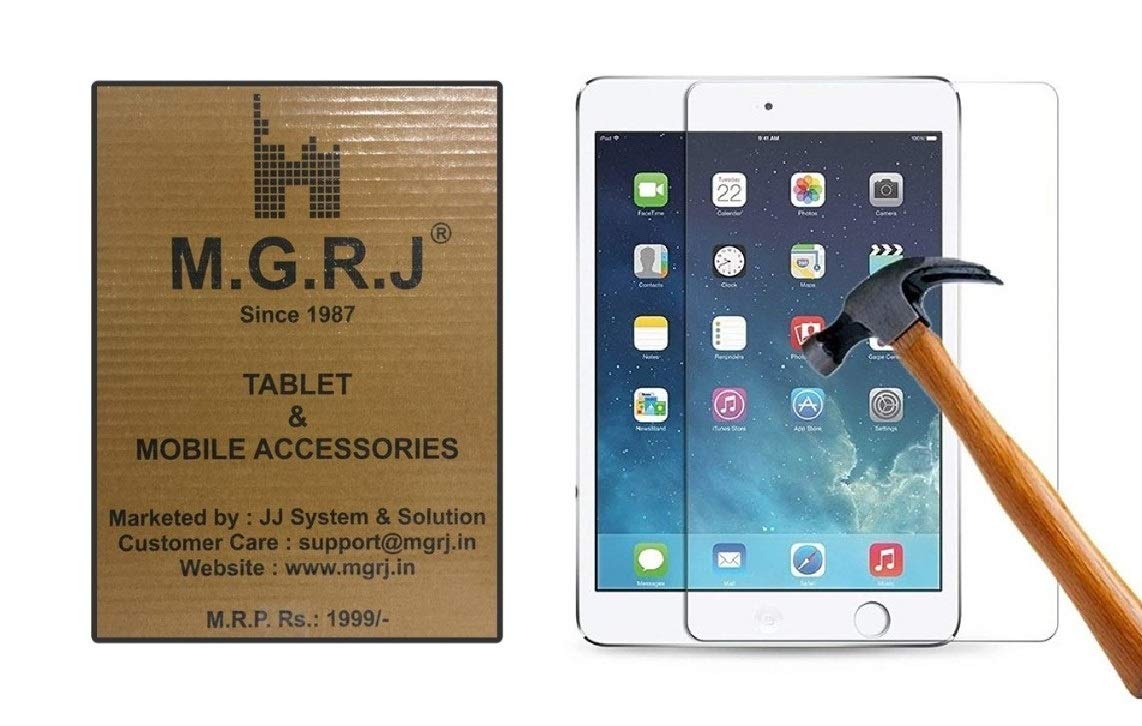 M.G.R.J® tempered glass screen protector for ipad mini/mini 2 / mini 3 (transparent)