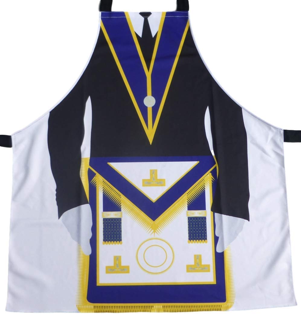 The Lodge (Masonic Regalia) Blue Masonic Bbq/Kitchen Apron Provincial – Lr615