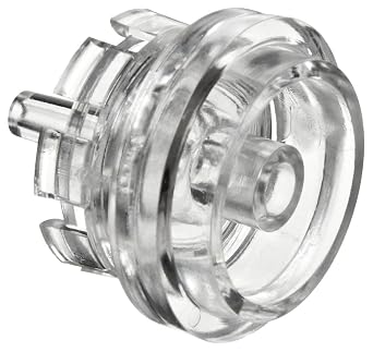 Whatman 420100 Polycarbonate Pop-Top Syringe-Type Reusable Membrane Filter Holders, 13mm Membrane, 2.7cm OD x 2.7cm Height Pack of 10