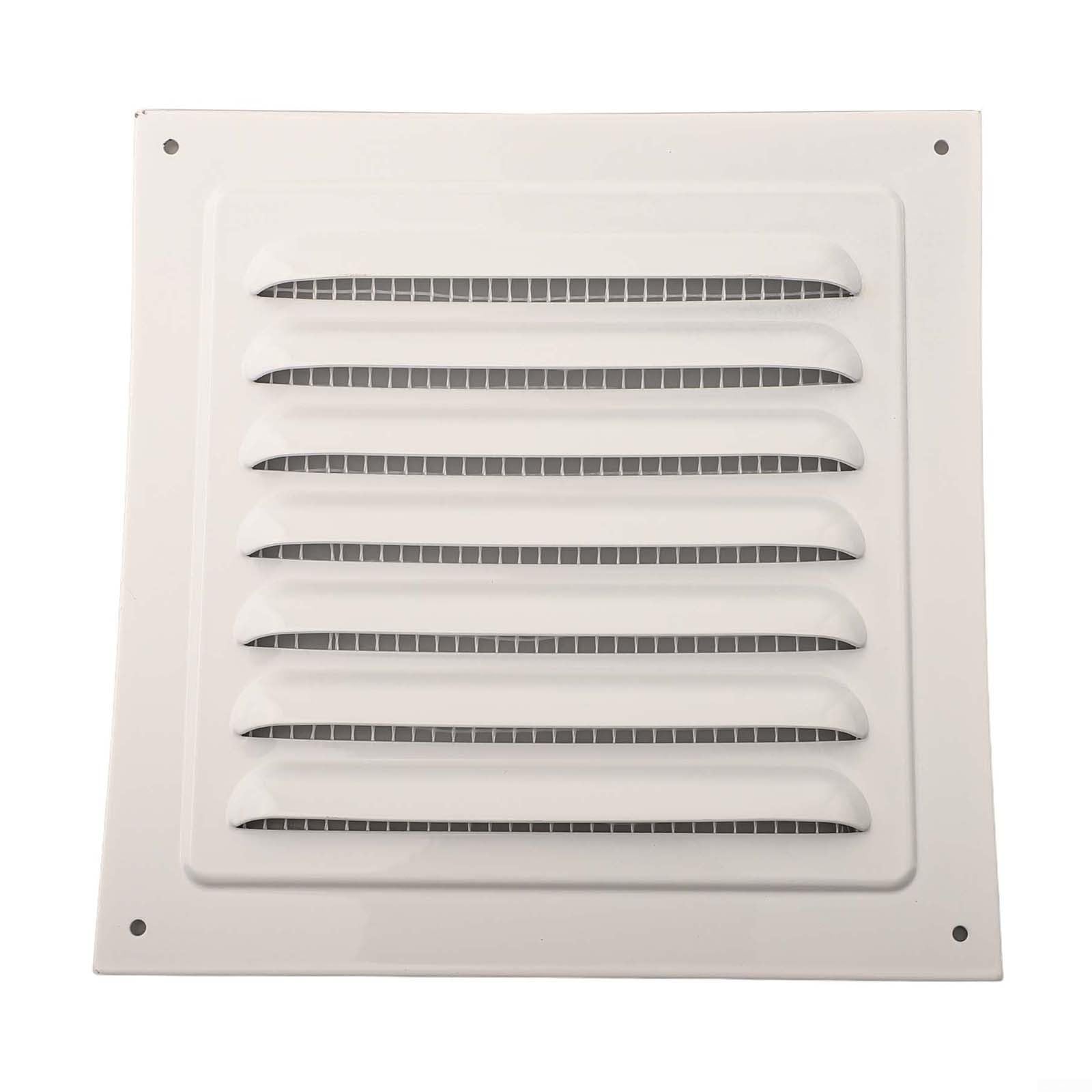 Metal Vent Cover with Mesh Screen Square Soffit Louver Grille for Effective Ventilation in Various Spaces (350X350mm) — view 2