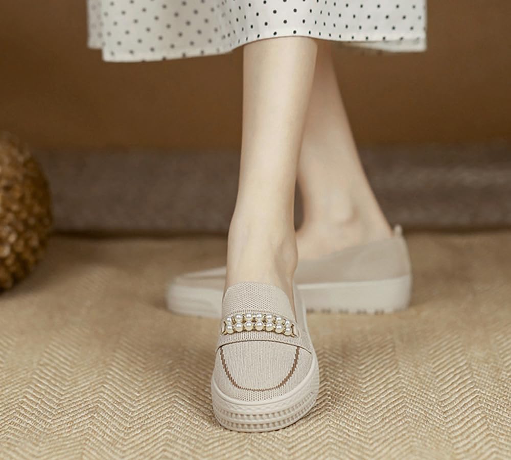 Mocassini da Donna, Scarpe Basse, Scarpe Casual Leggere, Scarpe da Lavoro, Scarpe da Lavoro, Scarpe Antiscivolo, Scarpe con Tacco Basso