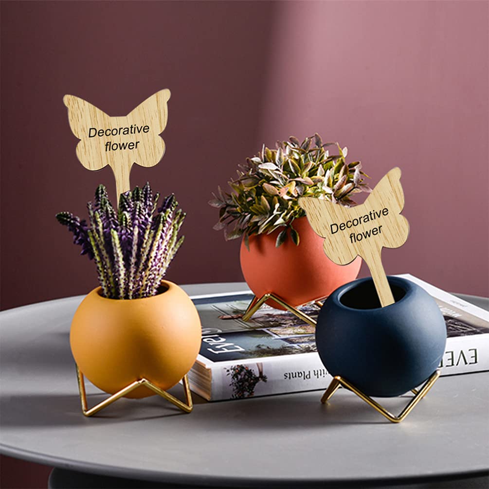 Bambus Pflanzenschilder Set - 50 Stück In 4 Forms | Gartenetiketten Zum Beschriften