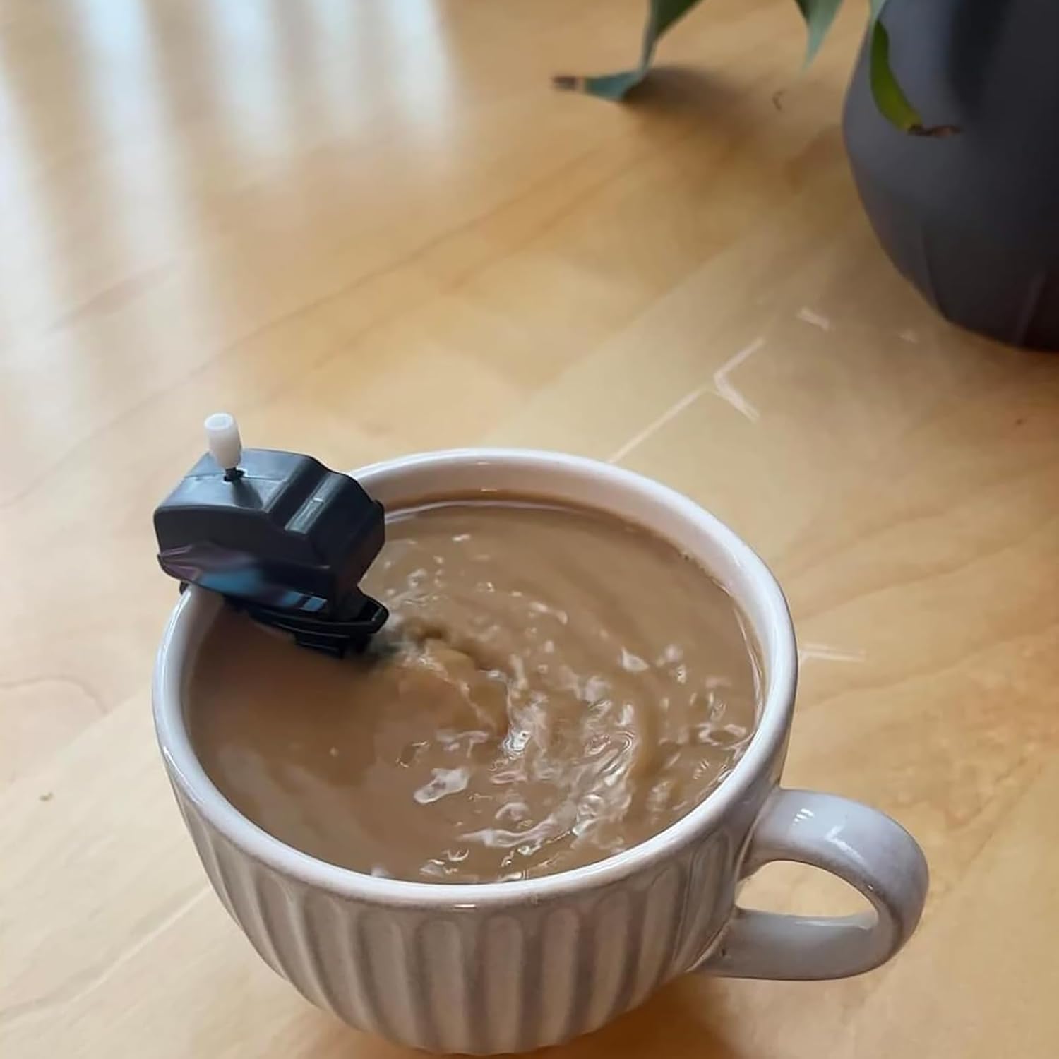 5 x Bootsmotor-Kaffee-Rührer, Bootspropeller, Kaffee-Rührer, Motorboot, Bootsmotor-Kaffeemixer, Motorboot-Außenbordmotor-Kaffee-Rührer, Aufzieh-Mini-Boot-Motor-Getränkemixer