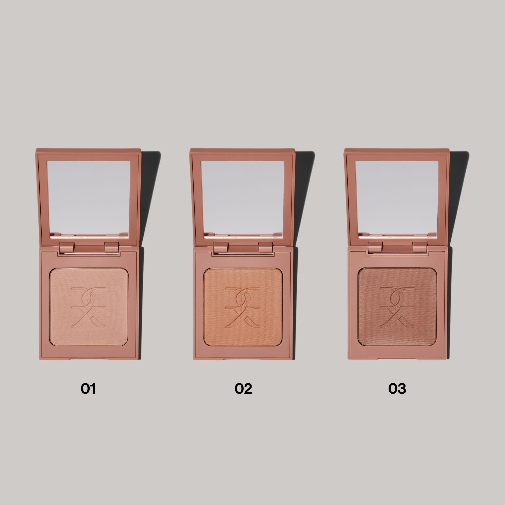 Halo Libre Bronzer 02 - Terra make up viso e terra abbronzante viso in polvere effetto naturale - Texture setosa sfumabile per contouring viso e incarnato uniforme, Made in Italy